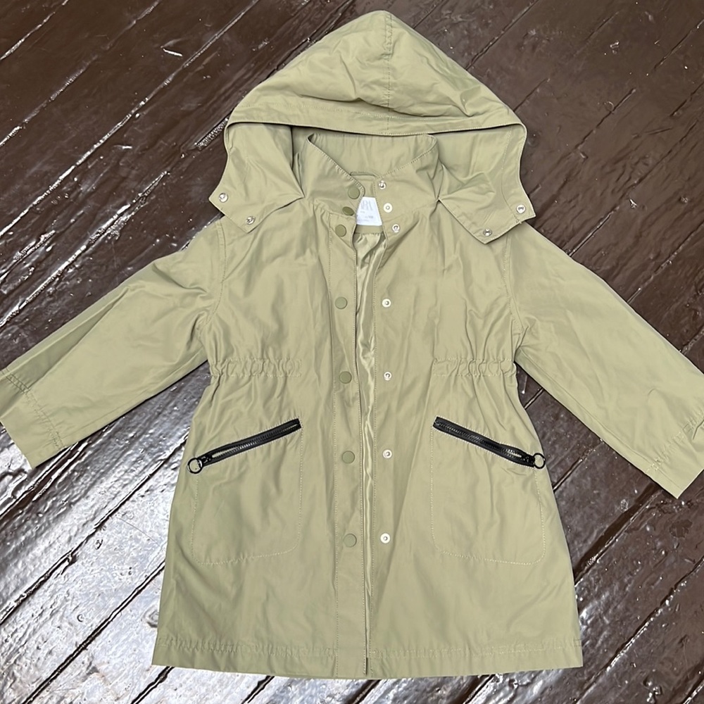Zara kids parka size 7 GIRLS NEVER WORN